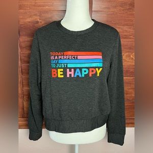 EmbraceLife Cropped Sweatshirt - Size Large